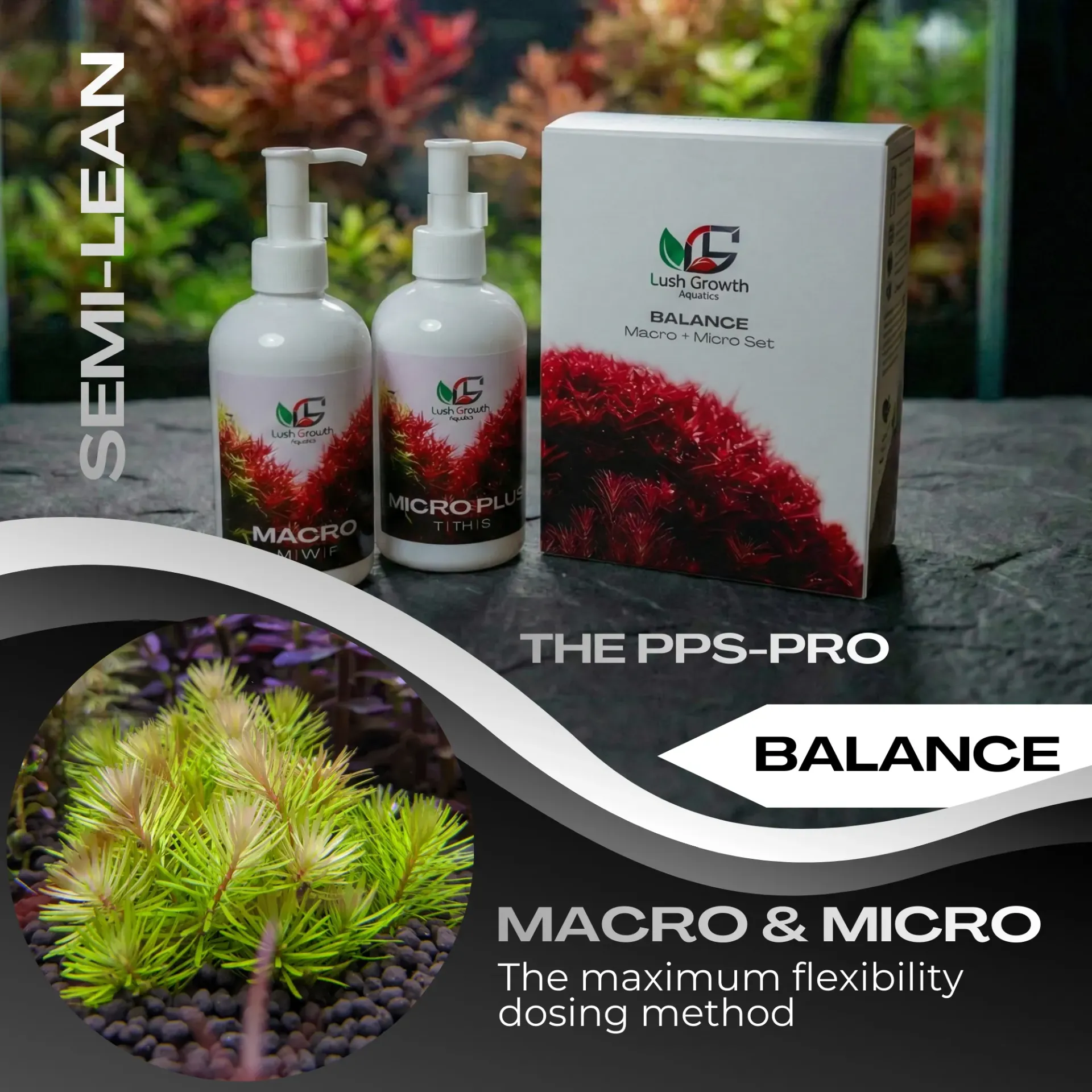 LGA Balance Macro + Micro (150ml set)