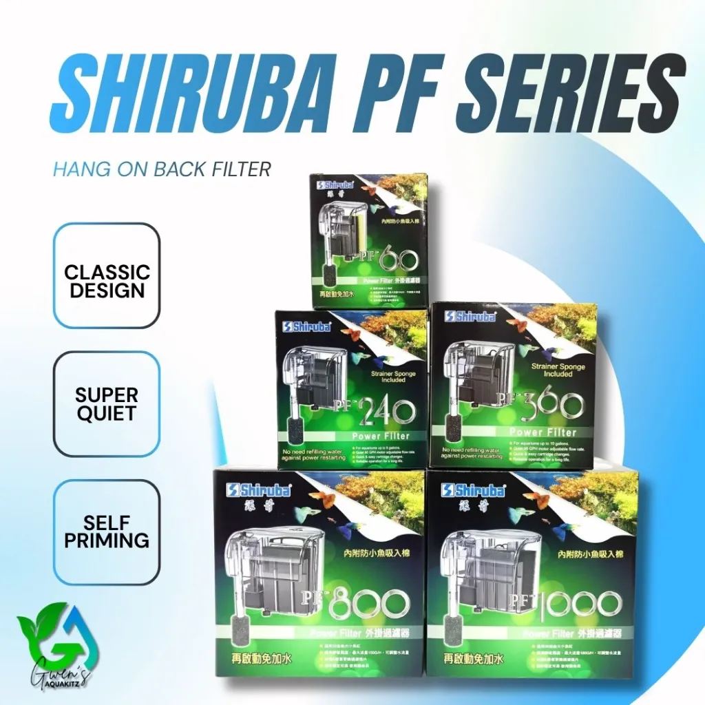SHIRUBA PF Series HOB Filter (PF 60)