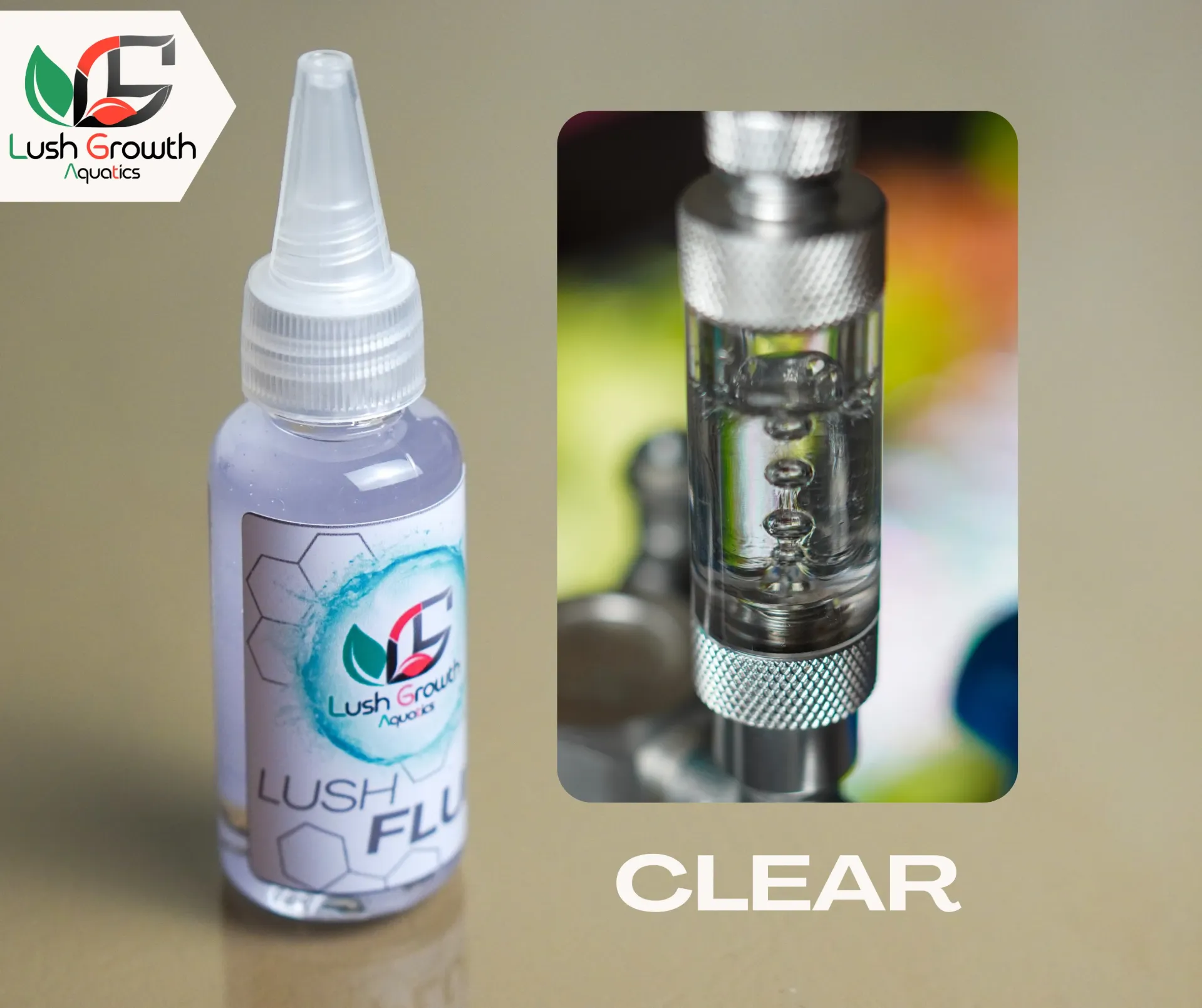 LGA Lush Fluid - CO2 Bubble Counter Fluid (Clear)